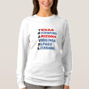 Suche nach usa frauen tshirts Reise