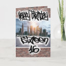 Recherche de graffiti urbain vœux cartes Cool