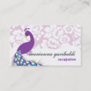 Suche nach lila pfau visitenkarten Elegant