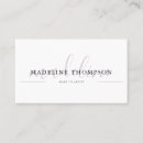 Recherche de lilas cartes visite Feminine girly