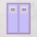 Suche nach monogramm m postkarten Für sie