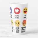 Recherche de et emoji tasses Amour