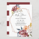 Recherche de marsala baby shower invitations Automne