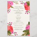 Recherche de vintage mariage programmes Ceremony