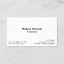 Recherche de avocat moderne cartes visite Minimal