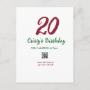Recherche de rétro anniversaire cartes Rouge