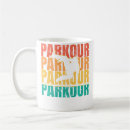 Recherche de parkour extrême tasses Entraînement d'agilité