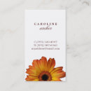 Recherche de gerbera cartes visite Élégant