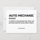 Suche nach mechaniker postkarten Spaß
