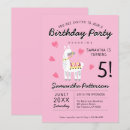 Recherche de animal drôle invitations Rose
