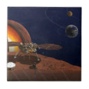 Recherche de planète carreaux Vaisseau spatial