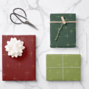 Recherche de vert pin papier cadeau Papier d'emballage de noël