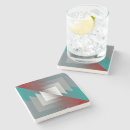 Recherche de triangle dessous de verres Sarcelle