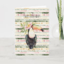 Recherche de toucan vœux cartes Fleurs