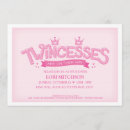 Recherche de jumelle baby shower fille invitations Multiples