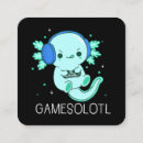 Suche nach videospiel visitenkarten Axolotl