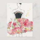 Recherche de croquis de mode posters Mignonne