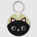 Recherche de chat noir kawaii porteclés Chaton
