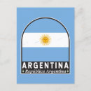 Recherche de drapeau argentine cartes postales Drapeau de l'argentine