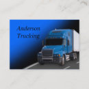 Recherche de semi remorque cartes visite Conducteur