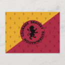 Recherche de gryffindor cartes postales Sorcellerie