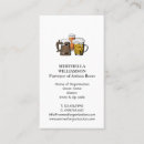 Recherche de logo bière cartes visite Bières