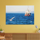 Recherche de bateau impressions sur toile Bleu