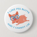 Recherche de porc rond badges Humour
