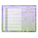 Recherche de planification de menu blocsnotes Planificateur de repas hebdomadaire