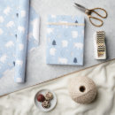 Recherche de ours polaire papier cadeau Bleu