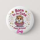 Suche nach niedlicher hamster buttons Hamsterliebhaber