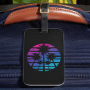 Recherche de palmier bagages étiquettes Plage
