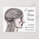 Recherche de descartes cartes postales Philosophie