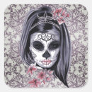 Recherche de tatouage de crâne autocollants Crâne à sucre