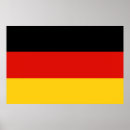 Suche nach flagge von deutschland poster Schwarz