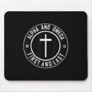 Recherche de alpha et omega tapis souris Typographie