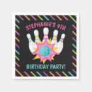 Recherche de anniversaire de bowling serviettes Fête d'anniversaire