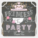 Recherche de anniversaire princesse autocollants Rose