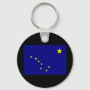 Suche nach alaska staat schlüsselanhänger Flagge