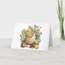 Recherche de poussin vintage pâques cartes Poulet