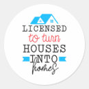 Recherche de association autocollants Marketing immobilier