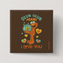 Recherche de poissons mignons badges Poisson rouge