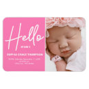 Recherche de birth announcement magnets Modern