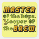Recherche de brewer autocollants Houblon