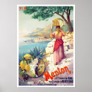 Suche nach menton poster Vintag