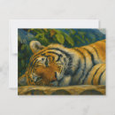 Suche nach wilder tiger postkarten Dschungel