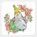 Recherche de parrot autocollants Aquarelle