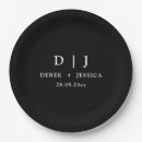 Recherche de noir et blanc en assiettes Pour eux