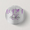 Suche nach silvester party buttons Silber