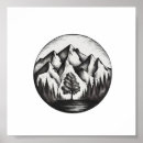 Suche nach baum gezeichnet poster Natur